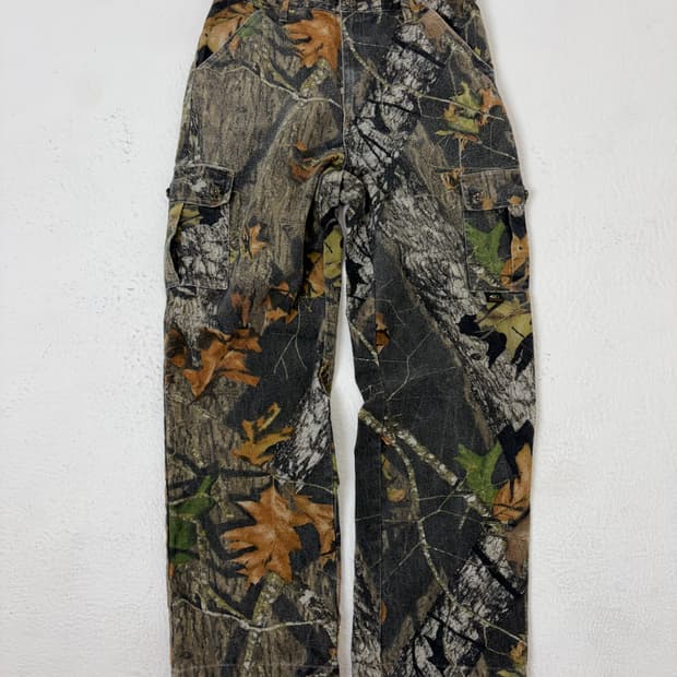 00s Forest Camouflage Cargo Pants