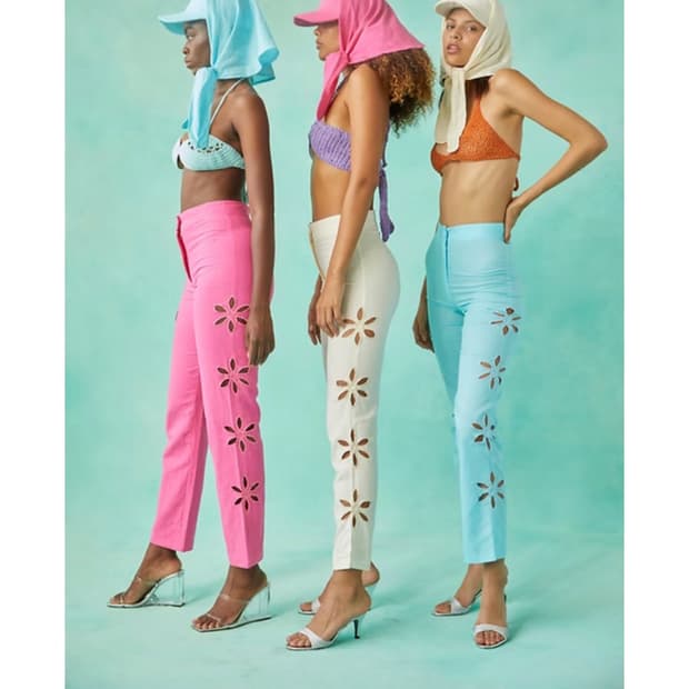 Tach Clothing 타치클로딩 아이보리 린넨팬츠 M