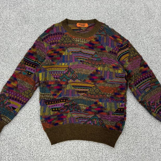 미쏘니 모헤어 알파카혼방 배샛니트