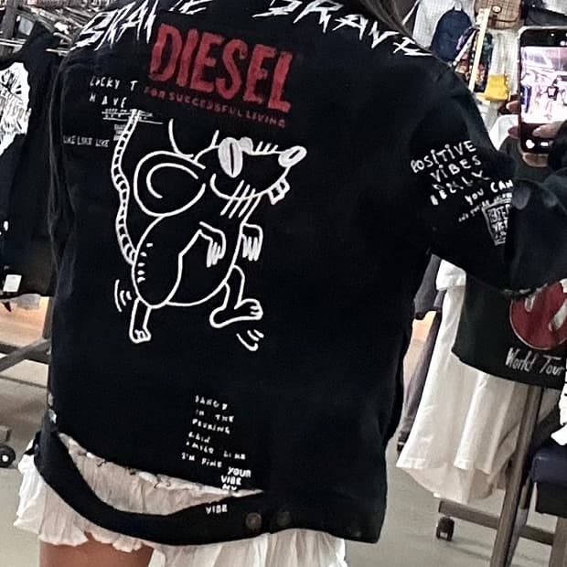 디젤(Diesel) 데님자켓