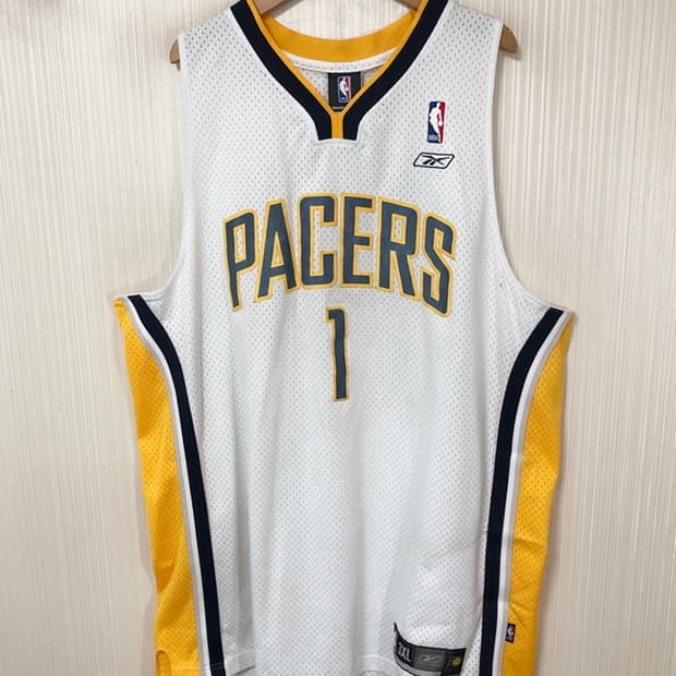 NBA 리복 인디애나 페이서스 올드 어센틱유니폼/져지 3XL #11 