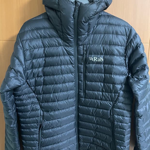 랩 마이크로라이트 알파인 자켓 블랙 m