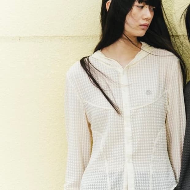 새상품 코이세이오 라운드 후드 아이보리