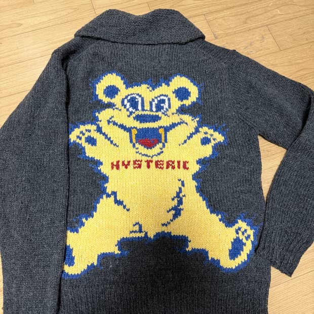 히스테릭글래머 니트집업