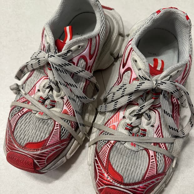 [44]발렌시아가 3xl 화이트 레드