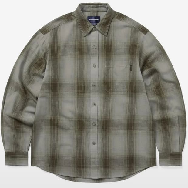 (교환) 디스이즈네버댓 Nep Shadow Check Shirt 셔츠