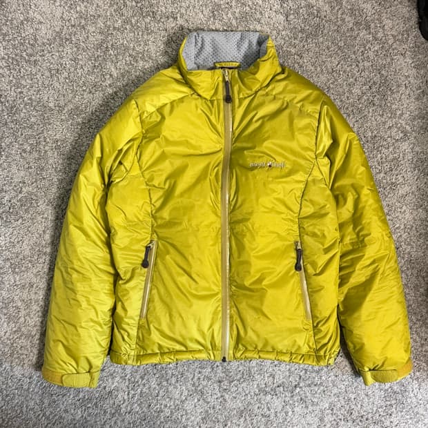 몽벨 구스다운 경량 패딩