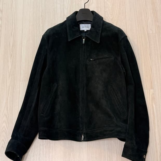 아트이프액츠(art if acts) 스웨이드 디트로이트 자켓 M