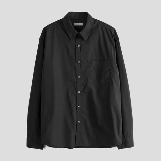 애습 스테디 셔츠 60수 - 딥차콜 M