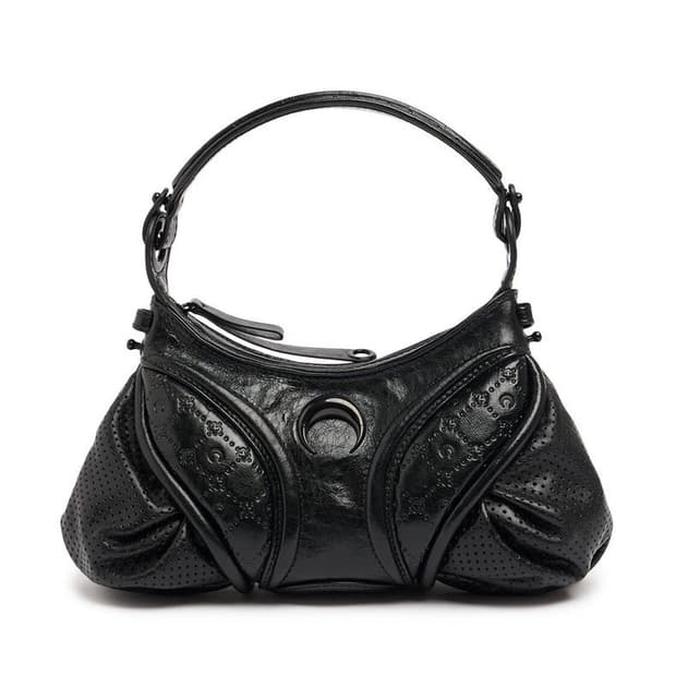 마린세르 25fw 무노그램 엠보스드 레더 퓨추라 미니 백