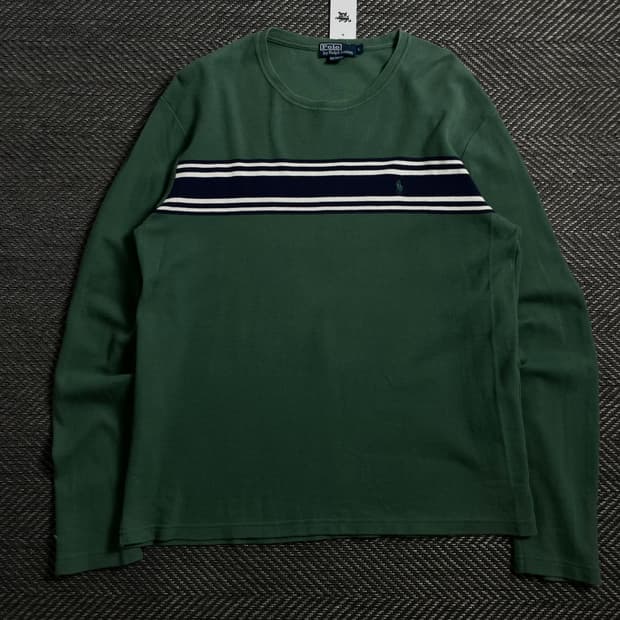 폴로 랄프로렌 포니 올드스쿨 박시핏 디테일 니트 o 4004