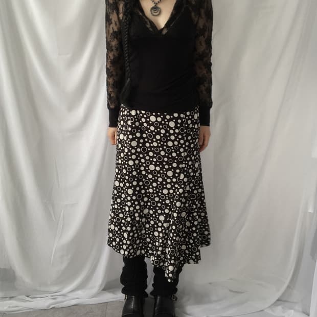 Lace layered sleeve