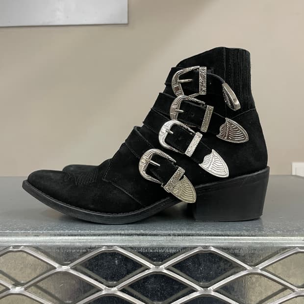 토가풀라 버클 앵글 부츠 37