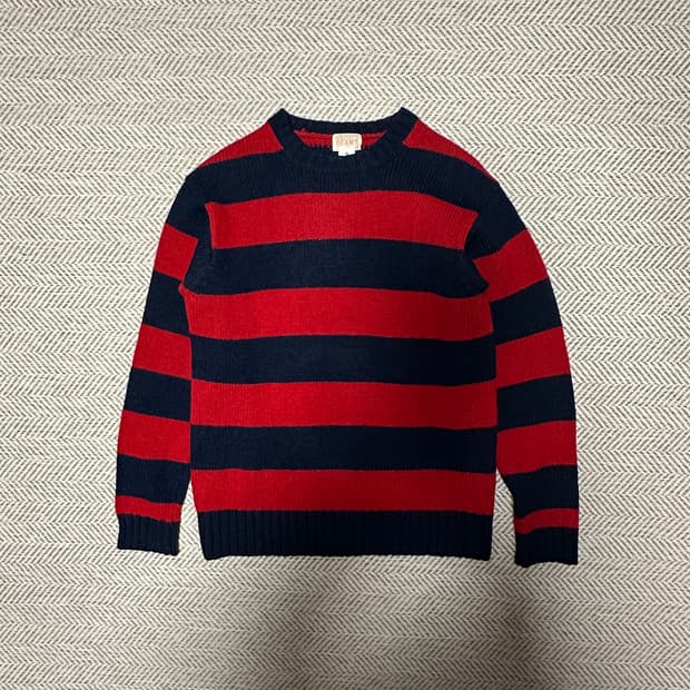 BEAMS wool knit sweater