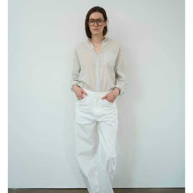 Pkby airy 셔츠 블루 