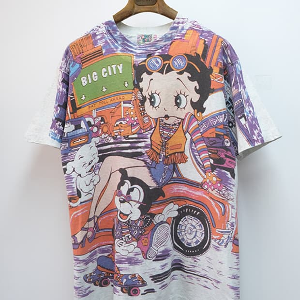 90s BETTY BOOP x FRUIT OF THE ROOM [L]