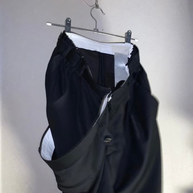 (1)rbu 레이어드 폴딩 팬츠