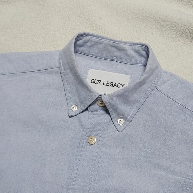 46 ) 아워레가시 옥스퍼드 셔츠 스카이 블루