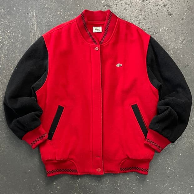 100 라코스테 서광 울 자켓 