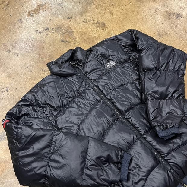 [정품/L] 노스페이스 써밋 블랙 패딩 점퍼 b16
