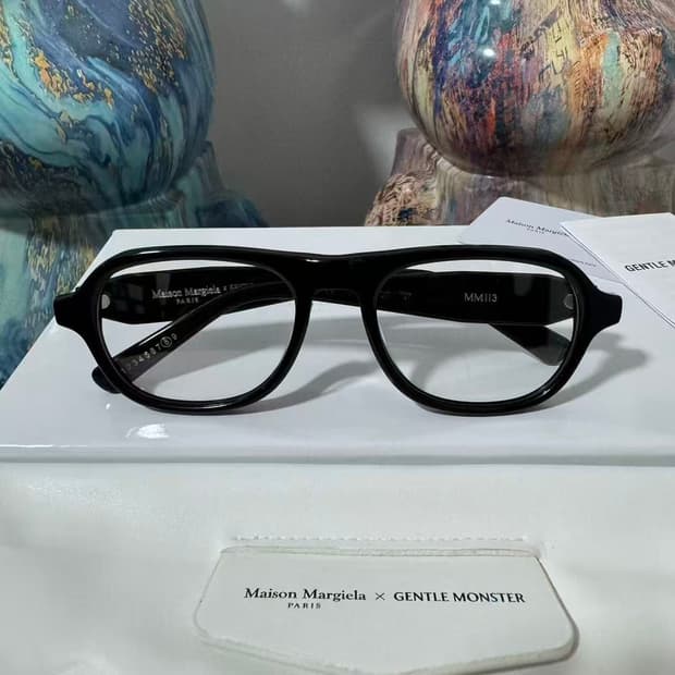 (정품)젠틀몬스터x메종마르지엘라 MM113 01 패션안경