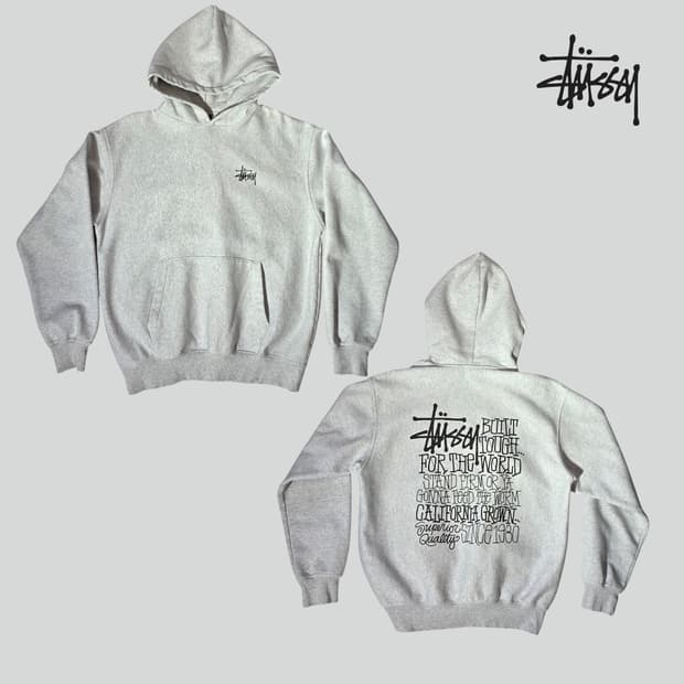 [M]스투시 캘리포니아 그로운 후드