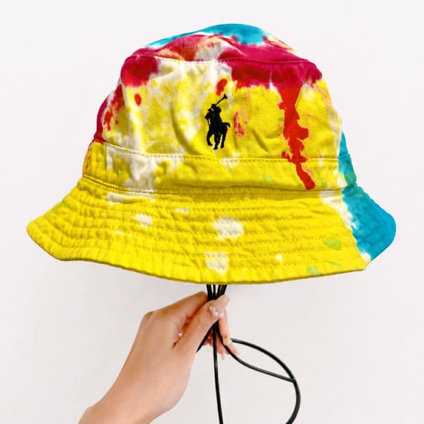 폴로 랄프로렌 타이 다이 버킷햇 L/XL