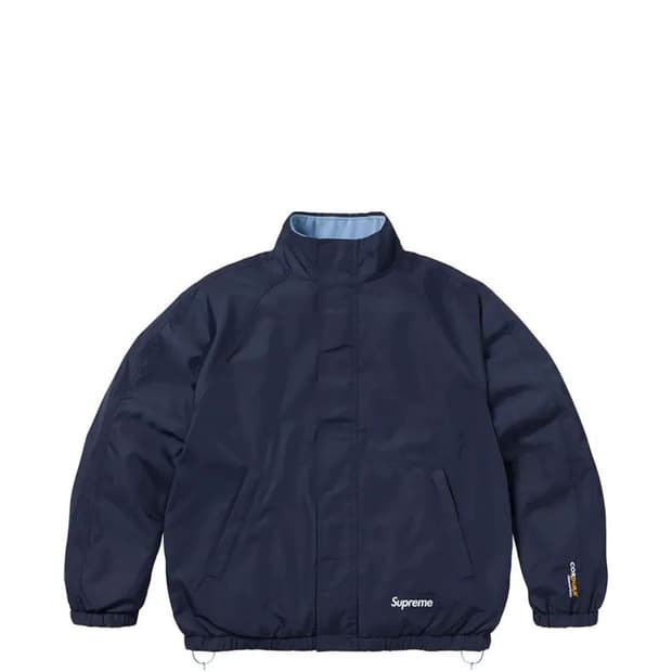 슈프림 폴라텍 리버시블 트랙 자켓 라이트블루