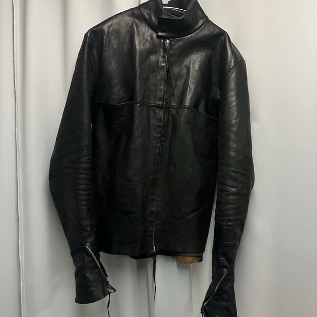 M.A+ 마우리지오 아마데이 에비게이터 홀드하이드 레더 자켓