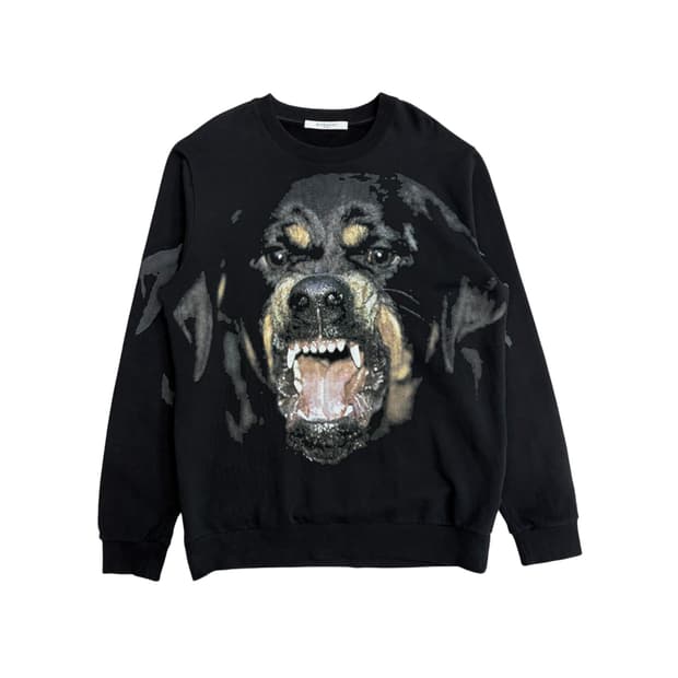 지방시 백화점택 로트와일러 맨투맨 L