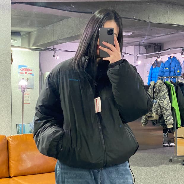 팬시클럽 타이다이 리버시블 패딩 B3524