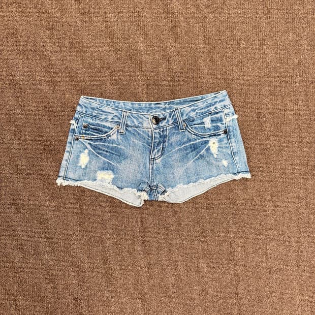 OS)Japanese vintage Y2K 데님 숏팬츠