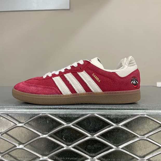 아디다스 삼바 OG 탈 베러 스칼렛 235