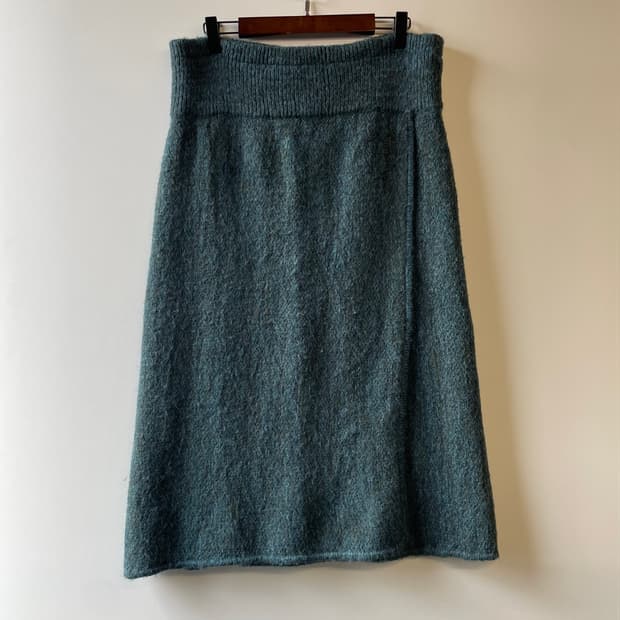 90s 이세이미야케 울 스커트