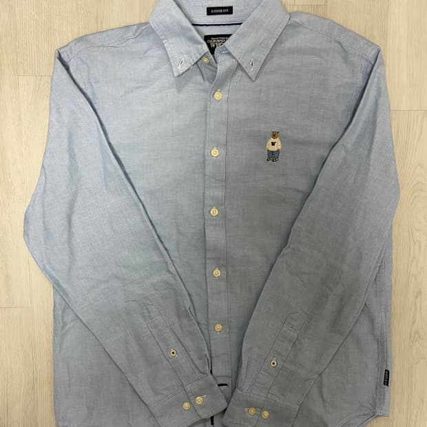 휴아유 블루 옥스포드 셔츠