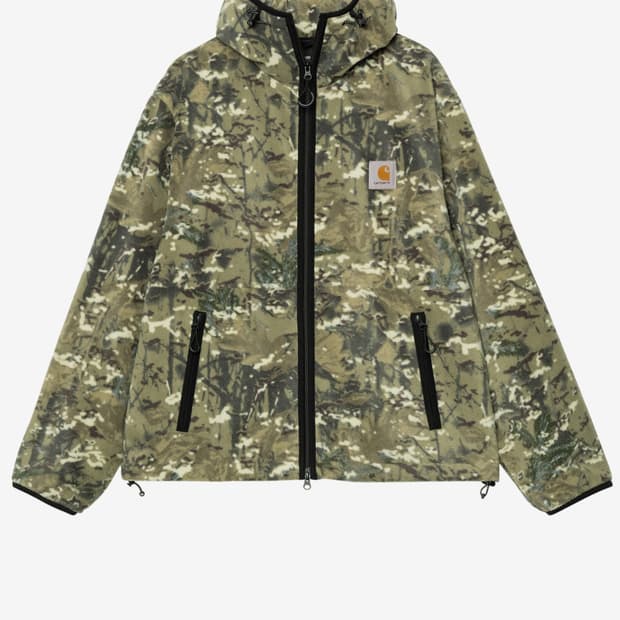 칼하트 blevin liner 플리스 카모 L