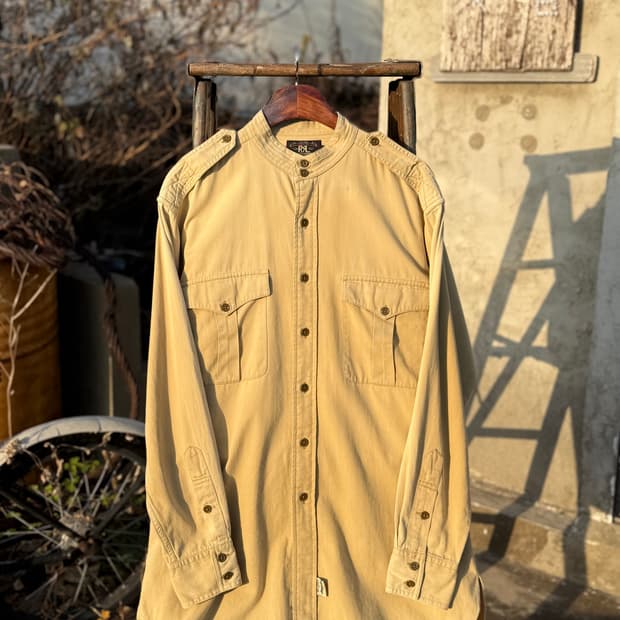 RARE 90년대 Double RRL Safari Shirt