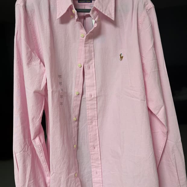 폴로 린넨 셔츠 L 클래식핏 새상품