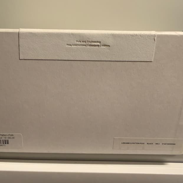 visvim 22ss liskamm g.patten-folk M9.5