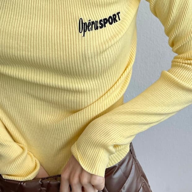 [operasport] knit top