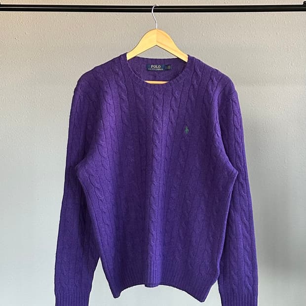 [L]폴로 랄프로렌 캐시미어 혼방 니트 스웨터