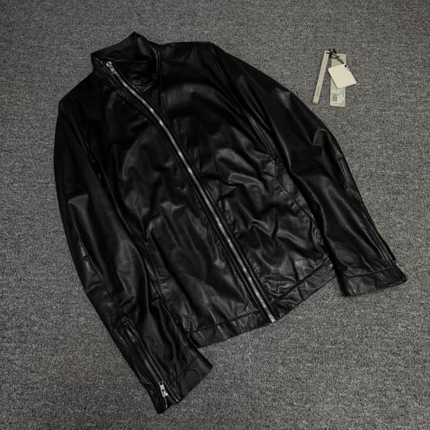 릭오웬스 몰리노 레더 자켓