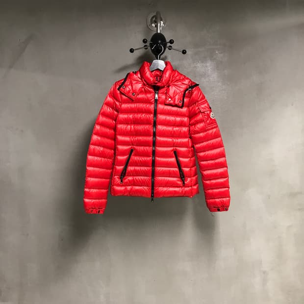 몽클레어 후드 패딩 레드 1(W)