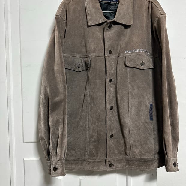 펫팜 PHAT FARM 스웨이드 자켓