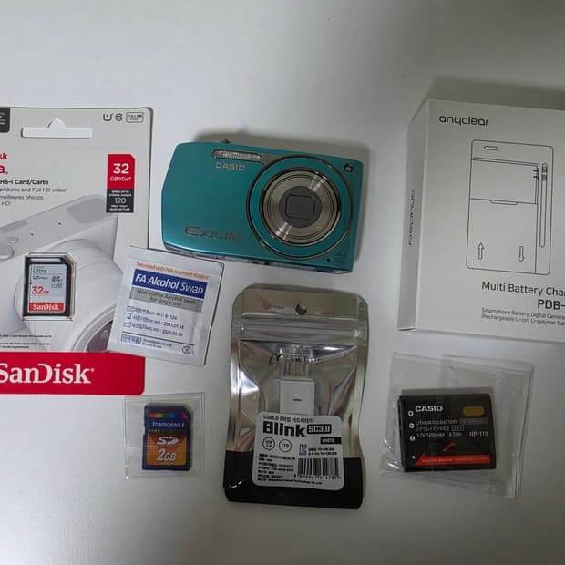 초민트급 카시오 엑슬림 ex-z2300 한글판