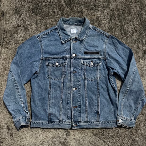 [L] 90s Calvin klein 켈빈클라인 데님 자켓
