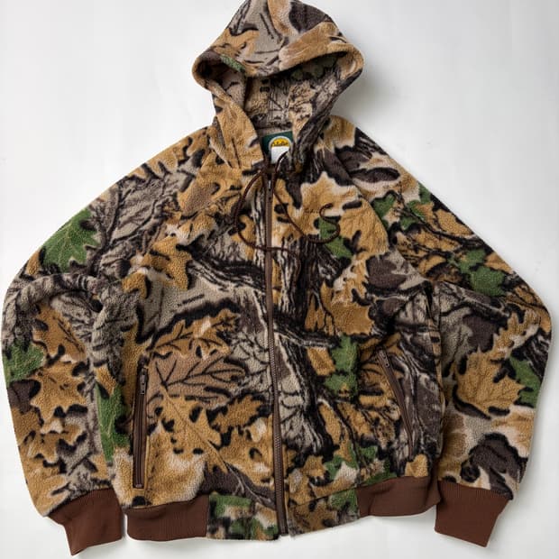 90s Realtree Fleece Zip Up Hoodie