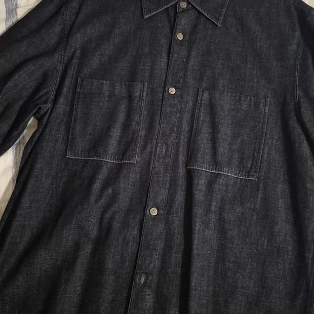 셔터 와그너 데님셔츠 블랙 s