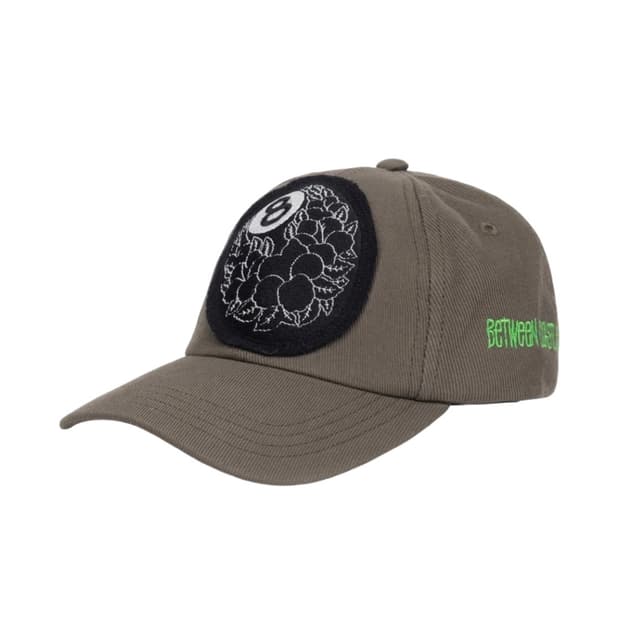 드리스반노튼 스투시 8볼 모자 볼캡 올리브