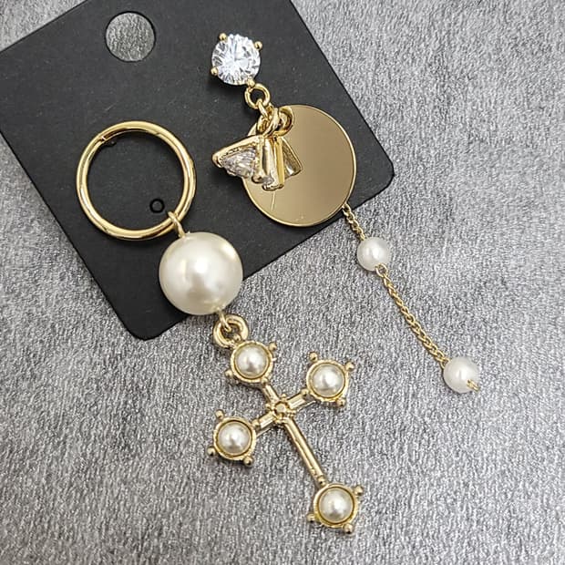 cross earrings